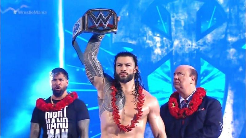 Roman Reigns retained the Universal Championship at WrestleMania